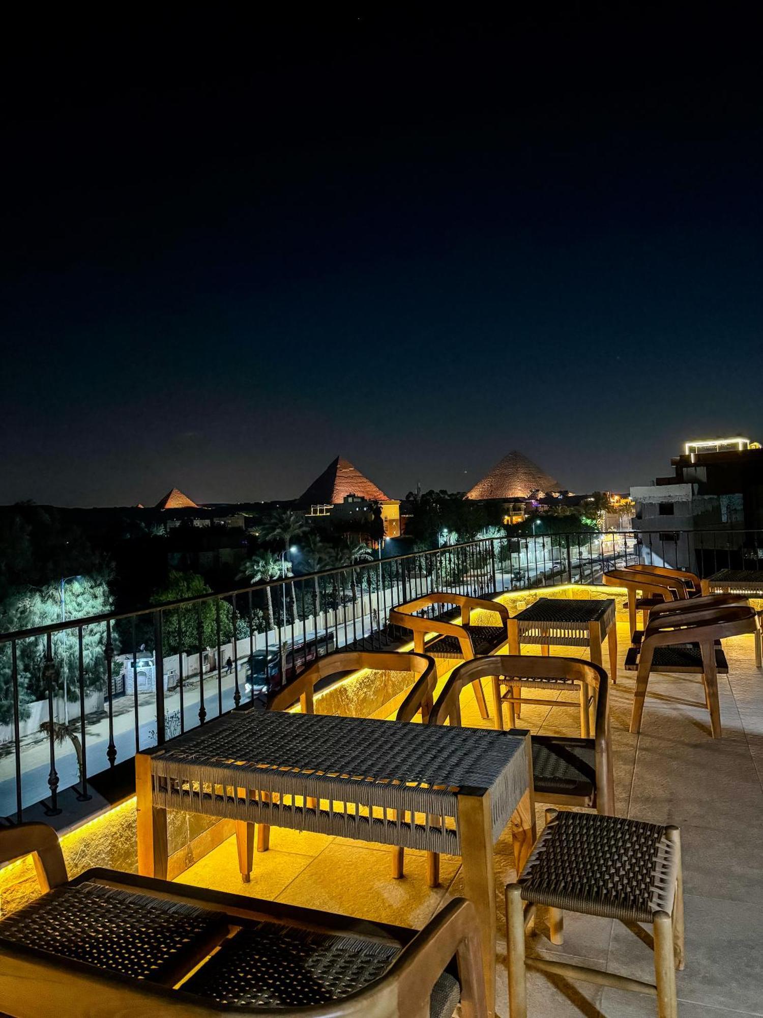 Almas Pyramids View Hotel Kafret el-Gabal Εξωτερικό φωτογραφία