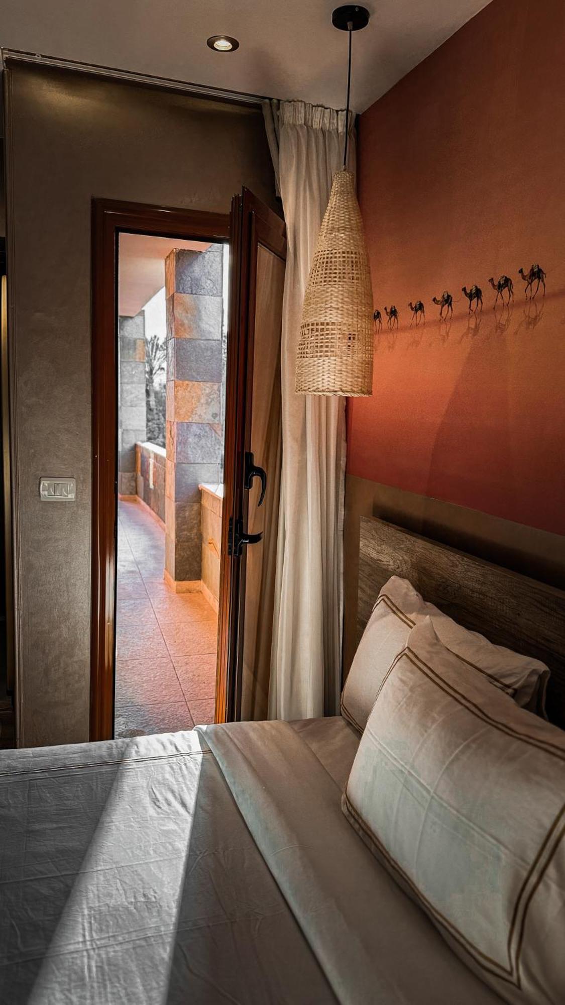 Almas Pyramids View Hotel Kafret el-Gabal Εξωτερικό φωτογραφία