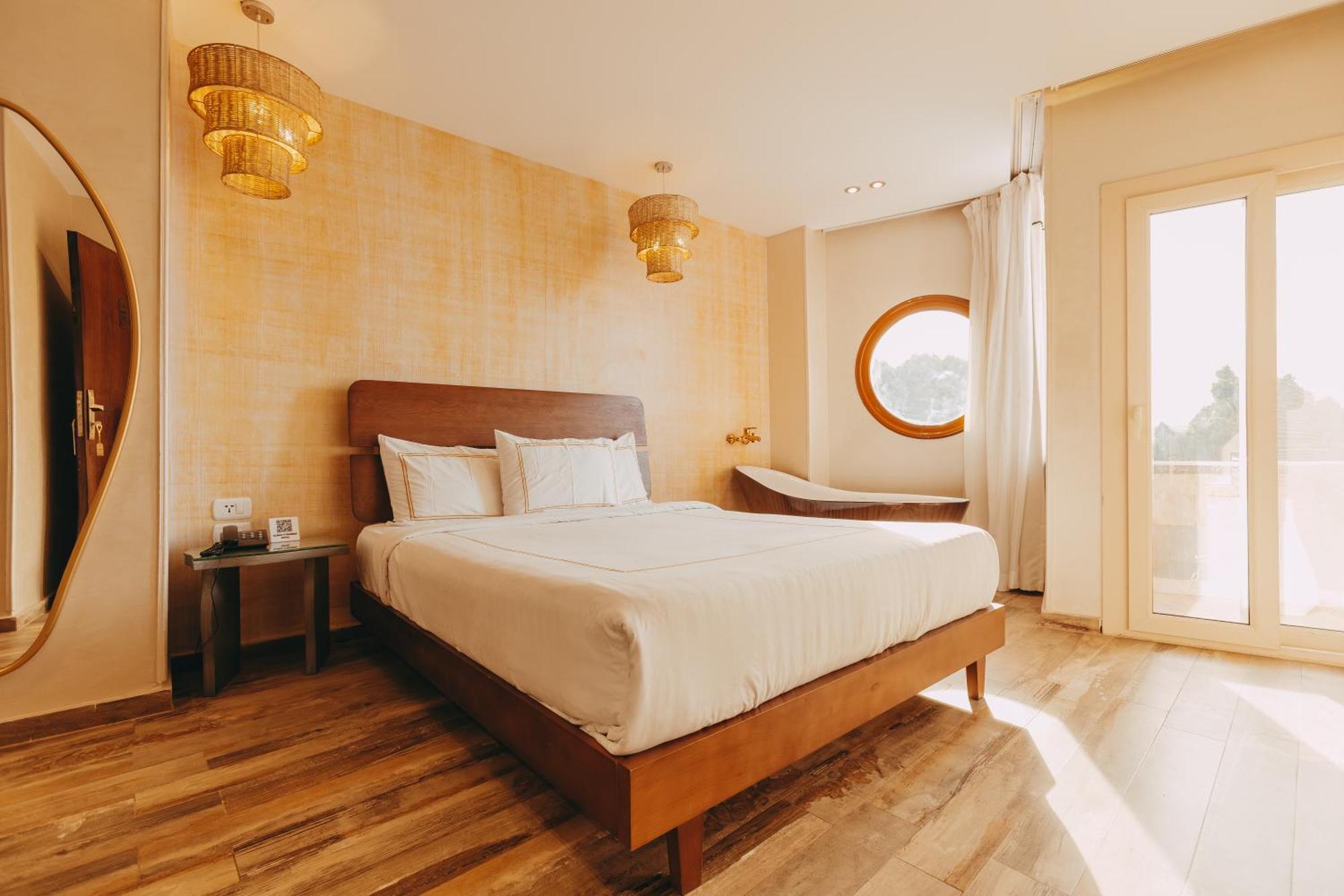 Almas Pyramids View Hotel Kafret el-Gabal Εξωτερικό φωτογραφία